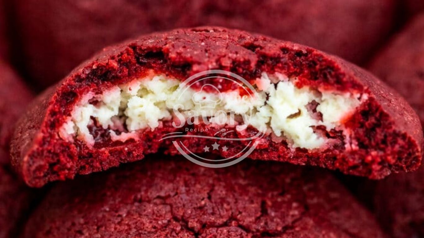 Red Velvet Crinkle Kisses